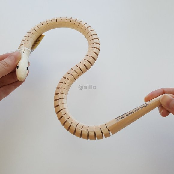 Crafter's Square Wooden Toy Snake - Picture 5 of 7